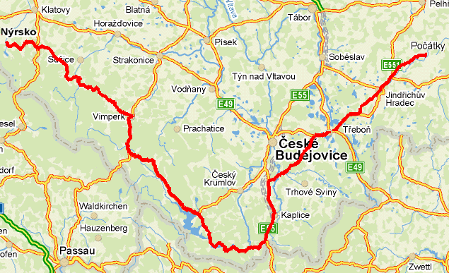 Ct05 - trasa 